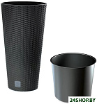 Flower Pot Rato Tubus DRTUS300-S433 (антрацит)