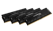 Картинка Оперативная память HyperX Predator 4x8GB DDR4 PC4-28800 HX436C17PB4K4/32