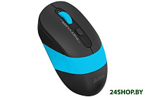 Картинка Мышь A4Tech FG10 (черный/синий)