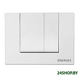 Картинка Панель смыва Berges Wasserhaus Novum S4 Soft Touch (белый)