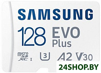 EVO Plus 2024 microSDXC 128GB (с адаптером)