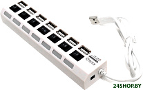 Картинка USB-хаб 5bites HB27-203PWH