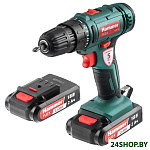 Картинка Дрель-шуруповерт Hammer Flex ACD18BS (с 2-мя АКБ, кейс)