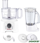 Картинка Кухонный комбайн Moulinex FP542111 (белый)