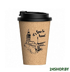 Картинка Термокружка Walmer Corky Travel W24350001 0.35л (бежевый)