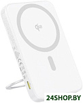 PicoGo Qi2 Magnetic Power Bank 5000mAh 20W (белый)
