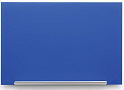 Магнитно-маркерная доска NOBO Diamond Glass Board Magnetic 993x559 (синий)