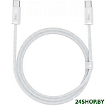 Картинка Кабель Baseus Type-C - Type-C CALD000202 (1 м, белый)