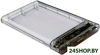 Картинка Бокс для жесткого диска AgeStar 3UB2P4 (прозрачный)