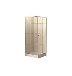 Картинка Душевой уголок BelBagno UNO-195-AH-2-120/80-C-Cr (прозрачное стекло)
