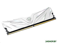 Картинка Оперативная память Netac Shadow II White 8ГБ DDR4 3200МГц NTSWD4P32SP-08W