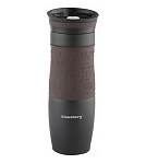 Картинка Термокружка Klausberg KB-7102 0.5л (черный/коричневый)