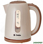 Картинка Чайник DELTA DL-1106 (бежевый)