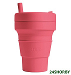 Картинка Термокружка Stojo S2-PNY-C (пион, 0.47 л)