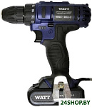 Картинка Дрель-шуруповерт WATT WAS-18 Li-2 101803112 (с кейсом)
