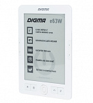 Картинка Электронная книга Digma E63W