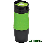 Картинка Термокружка Happy Gifts Удача 22106/15 400 мл (зеленый/черный)