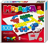 Картинка Настольная игра Десятое королевство Пластмассовая мозаика для детей 100 элементов [00979]