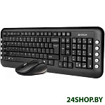 Комплект беспроводной A4Tech 7200N Цвет: Черный.