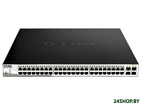 Картинка Коммутатор D-Link DGS-1210-52MPP/ME/B1A