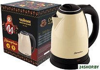Картинка Электрочайник МАТРЁНА MA-002 (бежевый)