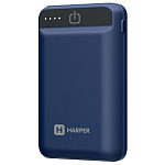 Картинка Портативное зарядное устройство HARPER PB-2612 (синий)