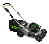 Картинка Колёсная газонокосилка Greenworks GC82LM51K5 (с 1-м АКБ 5 Ah)