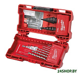 Картинка Набор ступенчатых сверл и сверл по металлу Milwaukee 48899350