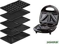 Картинка Многофункциональная сэндвичница Sencor SSM 9510 SS