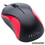 Картинка Мышь проводная OKLICK 115S Black-Red