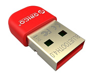 Картинка Bluetooth адаптер Orico BTA-403-RD