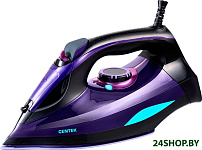 Картинка Утюг CENTEK CT-2361 (черный/фиолетовый)