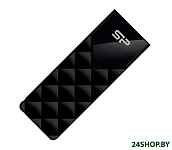 Картинка USB Flash Silicon-Power Blaze B03 32GB (черный)