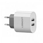Картинка Сетевое зарядное UGREEN CD104 20384 (белый)