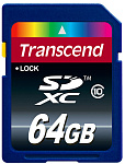 Картинка Карта памяти Transcend SDXC Class 10 TS64GSDXC10