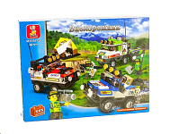 Картинка Конструктор Sluban M38-B0138 Малый набор внедорожных гонок