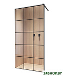 Картинка Душевая стенка Radaway Modo New Black II Factory 90