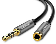 Картинка Кабель UGREEN AV118 1.0м (черный) 40673