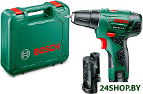 Картинка Дрель-шуруповерт аккумуляторная Bosch PSR 10,8 LI-2 (0.603.972.924)