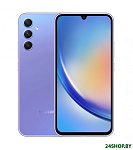Картинка Смартфон Samsung Galaxy A34 8/256Gb (лавандовый)
