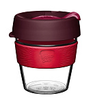 Картинка Многоразовый стакан KeepCup Original S Clear Kangaroo Raw 227мл (бордовый)