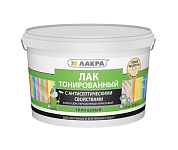 Картинка Лак Лакра ВД тонированный 2.5 кг (махагон)
