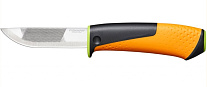 Картинка Нож садовый FISKARS 1023619 (черный/оранжевый)