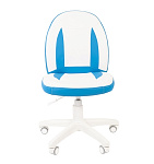 Картинка Компьютерное кресло CHAIRMAN Kids 122 (белый/голубой)