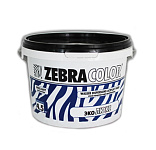 Картинка Краска Zebracolor Эко Люкс 1.5кг (белый)