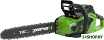 Картинка Аккумуляторная пила Greenworks GD40CS18 (без АКБ)