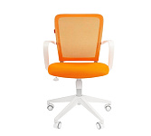 Картинка Кресло CHAIRMAN 698 White (оранжевый)