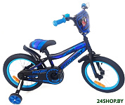 Картинка Детский велосипед Favorit Biker 16 (синий) (BIK-16BL)