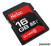 Картинка Карта памяти Netac P600 SDHC 16GB U1/C10 (NT02P600STN-016G-R)