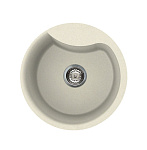 Картинка Кухонная мойка Elleci Ego Round Bianco Antico 62